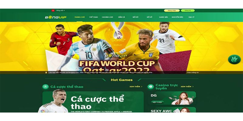 Bongvip - Không gian giải trí quy tụ hàng loạt tựa game đình đám 